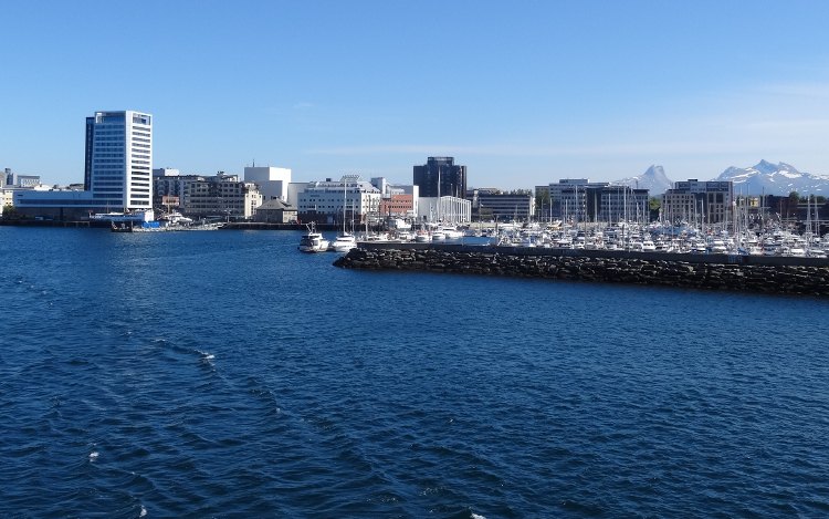 Bodö - Hafen am Vestfjord