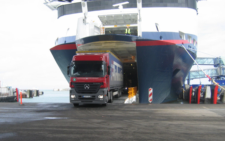 Hirtshals Fähre: Color Line